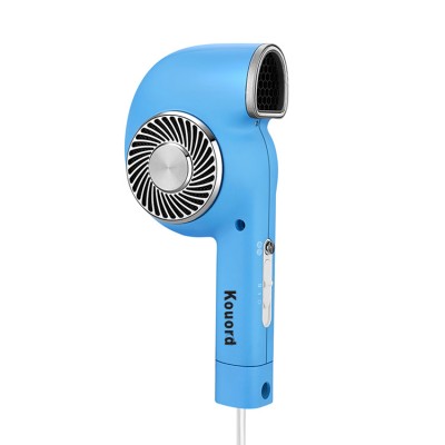 Professional household travel foldeable 1400W negative ionic mini hair dryer