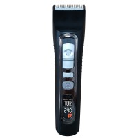 Speed Controllable Cordless Hair Cutting Trimmer Professional Electric Hair Clippers with LCD Display