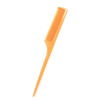 New Wholesale Orange Plastic Hair Product - Hair Dying Comb Hair Straightener Brush